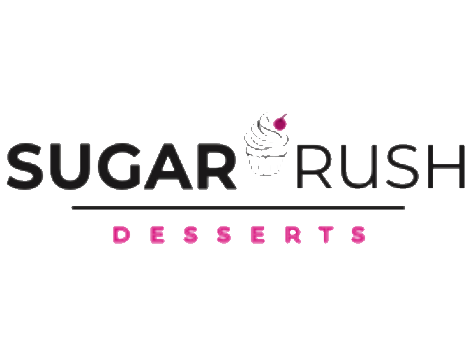 Sugar rush desserts logo
