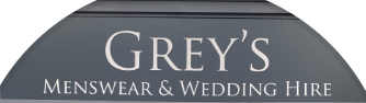 Grey's Menswear & Wedding Hire logo