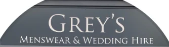 Grey's Menswear & Wedding Hire logo